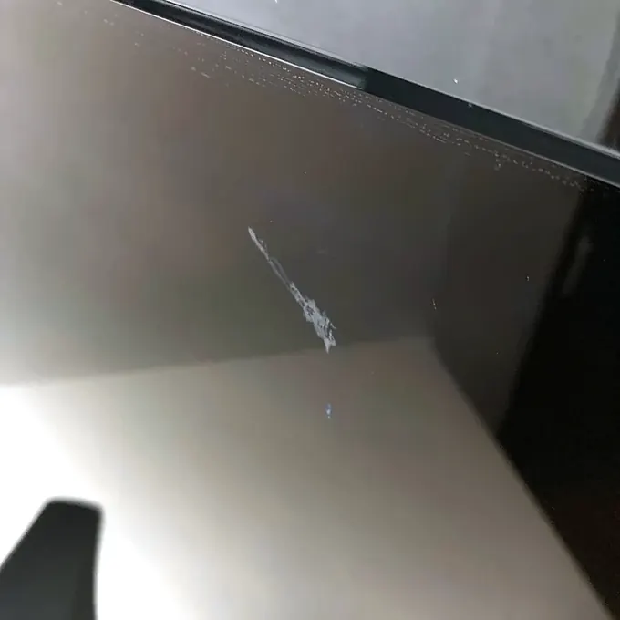 傷のアップ