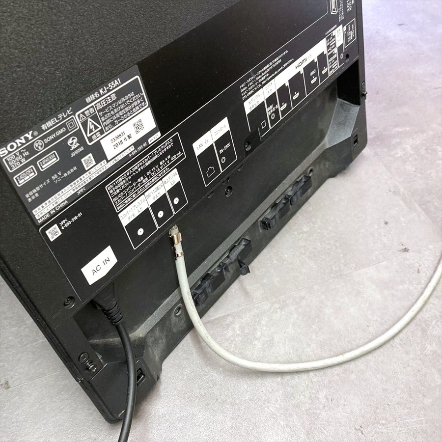 SONY BRAVIA KJ-55A1 写真3